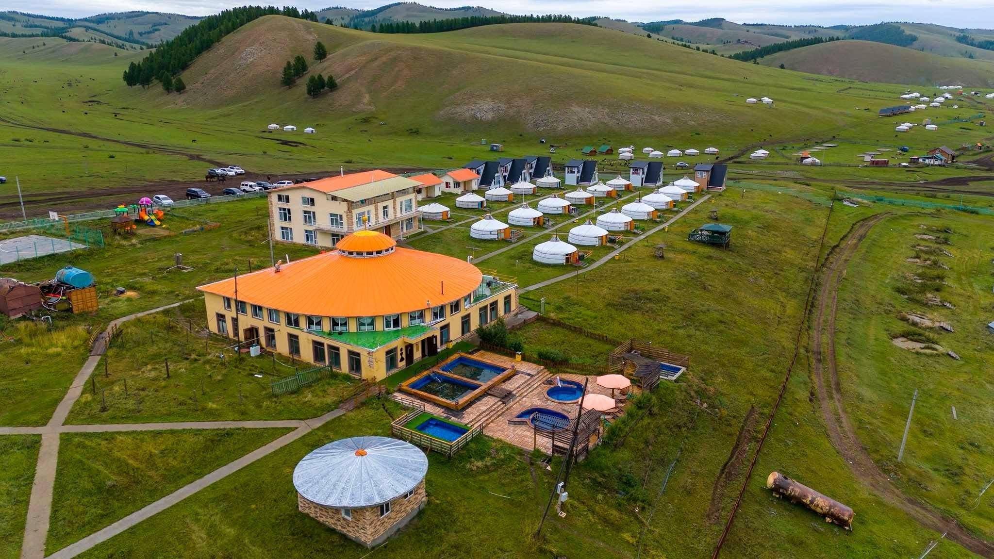 Tsenkher hot spring one of the contracted resort